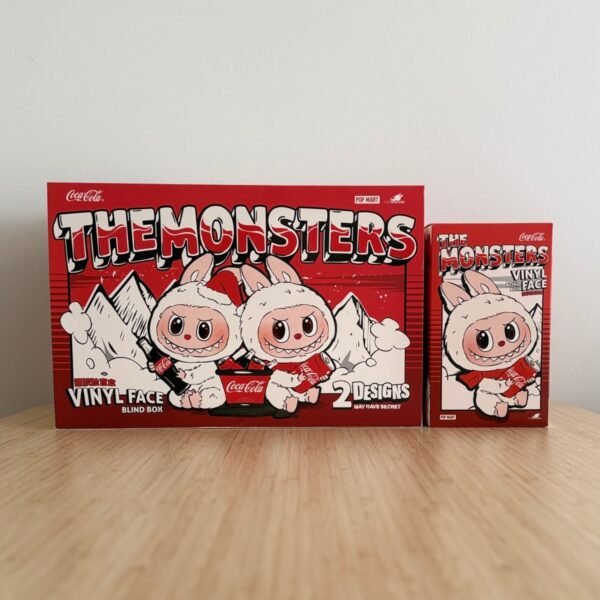 The monsters coca cola labubu
