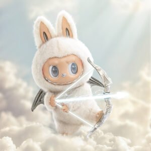 Labubu angels in clouds lele 05