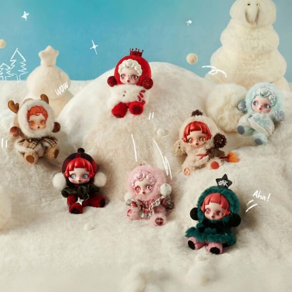 SKULLPANDA Winter Symphony Peluche en Vinyle – Blind Box (6 pièces) – Image 10